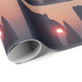 Einfache Karte Geschenkpapier (Rolleneckpunkt)