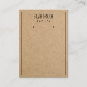 einfache Karte mit minimalem Papierformat