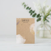 einfache Karte mit minimalem Papierformat (Stehend Vorderseite)