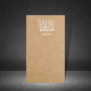 einfache Karte mit minimalem Papierformat