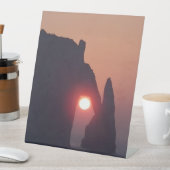 Einfache Karte Sockelschild (In Situ)