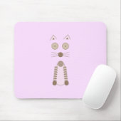 Einfache Katze Mousepad (Mit Mouse)