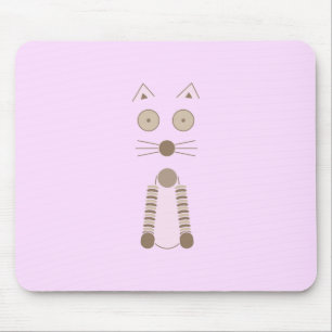 Einfache Katze Mousepad