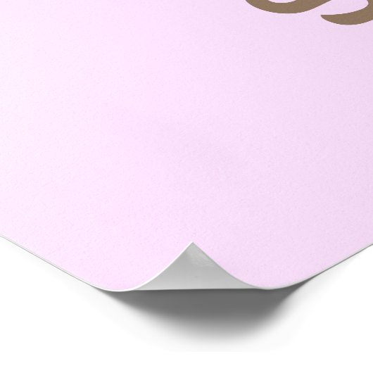 Einfache Katze Poster (Ecke)