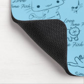 Einfache Katzen Mousepad (Ecke)