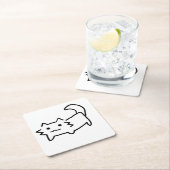 Einfache Katzenzucht Untersetzer (Vor Ort)