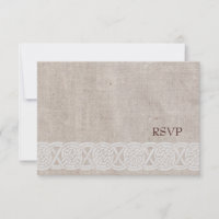 Einfache keltische Hochzeits-RSVP-Karte