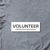 Einfache Kennnummer des klassischen Volunteer-Abze Namensschild