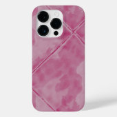 Einfache Keramik Oberfläche rosa Case-Mate iPhone Hülle (Rückseite)