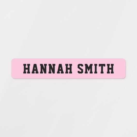 Einfache Kids Wasserfeste Namensschilder Etiketten (Design 2)