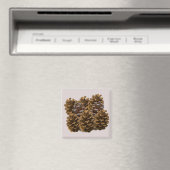 Einfache Kiefernzapfen Magnet (In Situ (Geschirrspüler))