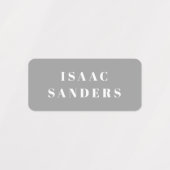 Einfache Kinder Kleidungsname Etiketten (Design 1)