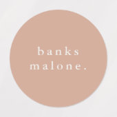 Einfache Kinder Name Wasserfeste Kleidung Etiketten (Design 1)