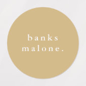 Einfache Kinder Name Wasserfeste Kleidung Etiketten (Design 1)