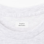 Einfache Kinder Name Wasserfeste Kleidung Etiketten (Befestigt)