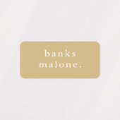 Einfache Kinder Name Wasserfeste Kleidung Etiketten (Design 1)