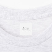 Einfache Kinder Name Wasserfeste Kleidung Etiketten (Befestigt)