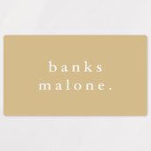 Einfache Kinder Regenbogen Waterproof Name Etiketten (Design 1)