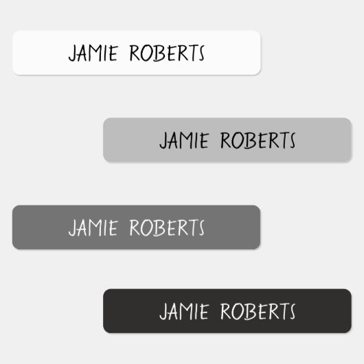 Einfache Kinder Wassersicherer Name Etiketten (Gruppe)