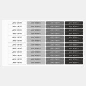 Einfache Kinder Wassersicherer Name Etiketten (Blatt)