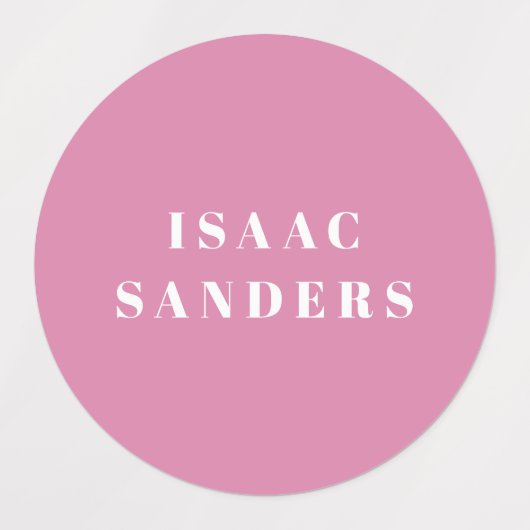 Einfache Kinder zurück zur Schule Wassersicherer N Etiketten (Design 1)