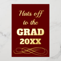 Einfache Klasse Burgund geht zum Grad