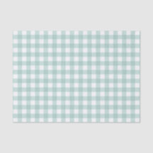 Einfache Klassik Sage Green Gingham Karo Pattern