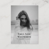 Einfache, klassisch-orthodoxe Beerdigungskarte Platzkarte (Vorderseite)