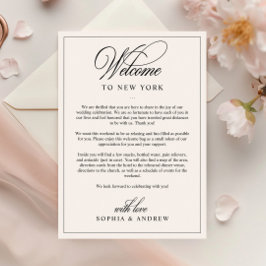 Einfache klassische Begrüßungsbriefe & Fahrkarte Einladung