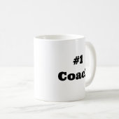 Einfache klassische Minimal-Coach #1 Kaffeetasse (VorderseiteRechts)
