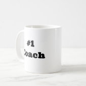 Einfache klassische Minimal-Coach #1 Kaffeetasse (Vorderseite Links)