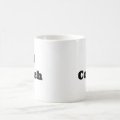 Einfache klassische Minimal-Coach #1 Kaffeetasse (Mittel)