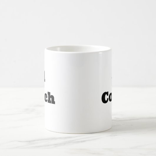 Einfache klassische Minimal-Coach #1 Kaffeetasse (Mittel)