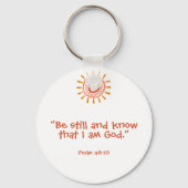 EINFACHE KLASSISCHE RAINBOW BOHO CHRISTLICHE QUOTE SCHLÜSSELANHÄNGER (Rückseite)