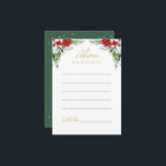 Einfache klassische Weihnachtsratenkarte Hinweiskarte<br><div class="desc">Diese einfache, klassische Weihnachtsratte bietet eine saubere, helle, weiße Kulisse mit einfachen, minimalistischen schwarzen und goldenen Schriften und handgeschriebenen Kalligrafieakzenten. Schmuckstücke von schönen und klassischen grünen und roten Weihnachtskränzen mit zarten goldenen Elementen schaffen eine perfekte Winterurlaubsästhetik und bewahren gleichzeitig eine glänzende Eleganz für Ihre Weihnachtsfeier oder andere besondere Ereignisse. Wie...</div>