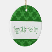 Einfache Kleeblätter Keramikornament (Rechts)