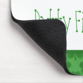 Einfache Kleeblätter Mousepad (Ecke)