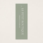 Einfache Kleidersage-Änderung der Anzeige Preis-Ta (Vorderseite)