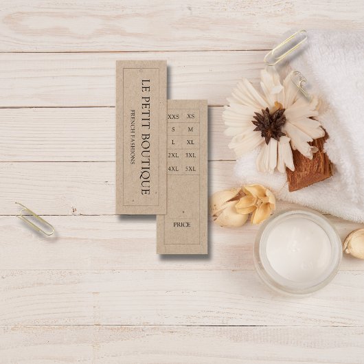 Einfache Kleidungsgröße Übersicht über die Kraft-S