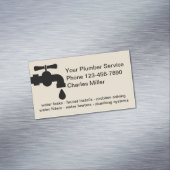 Einfache Klempnermagnete Magnetische Visitenkarte (Beispiel)