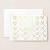 Einfache Kontaktkarte Folienkarte (Vorderseite mit Umschlag)