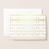 Einfache Kontaktkarte Folienkarte (Vorderseite mit Umschlag)