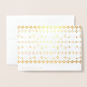 Einfache Kontaktkarte Folienkarte (Rückseite mit Umschlag)