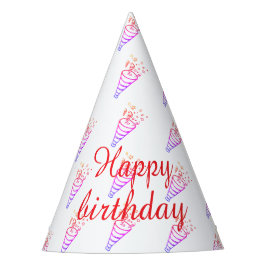 Einfache Kontur Party Partyhütchen