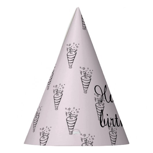 Einfache Kontur Party Partyhütchen (Links)