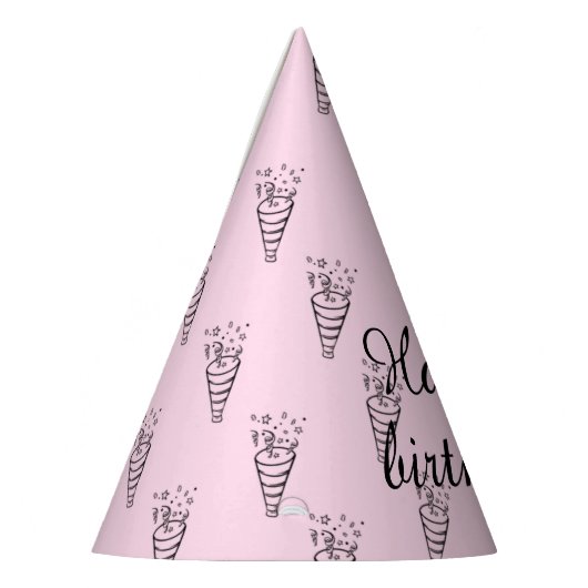 Einfache Kontur Party Partyhütchen (Links)