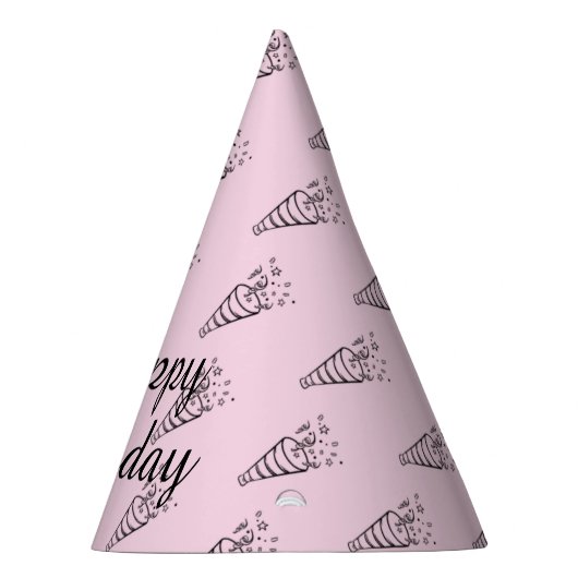 Einfache Kontur Party Partyhütchen (Rechts)