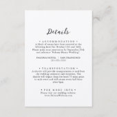 Einfache Kopfdaten der klassischen Kraft Begleitkarte (Vorderseite)