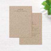 Einfache Kraft Earring Display Card (Schreibtisch)