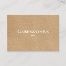 Einfache Kraft Moderne Beruflich Visitenkarte